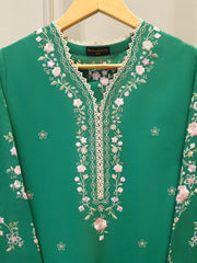 2 Piece - Embroidered Cambric Suit S114086
