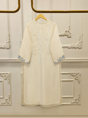 Pure Embroidered Sheesha Silk Shirt S114103
