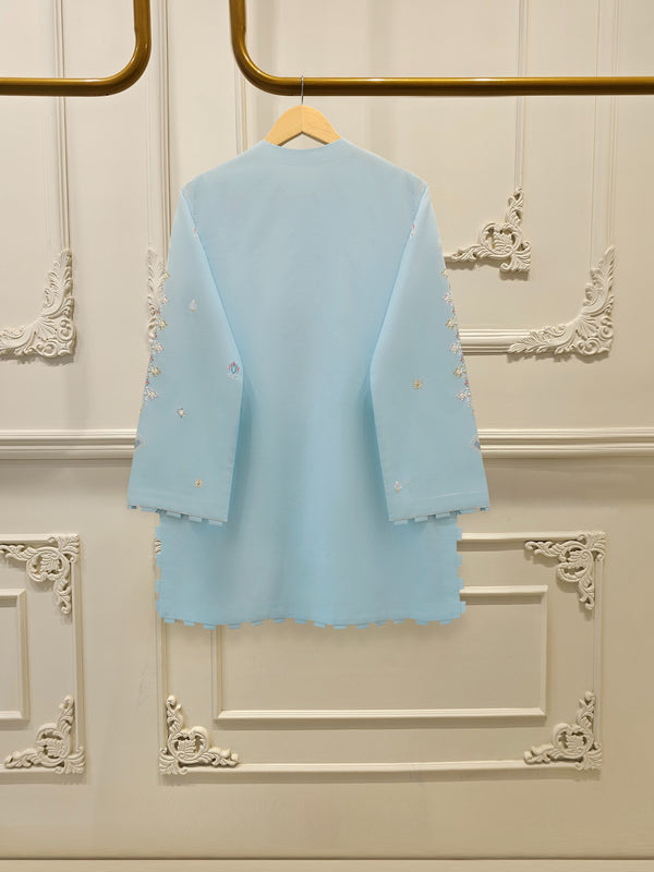 2 Piece - Embroidered Cambric Suit WS00302