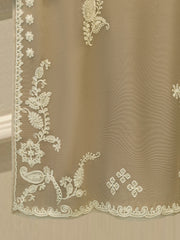 2 Piece - Pure Embroidered Cotton Net Suit S114171
