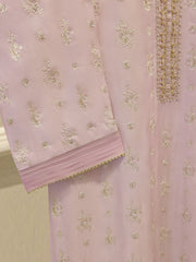 Pure Embroidered Sheesha Silk Shirt S114204