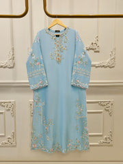 2 Piece- Pure Sheesha Silk Embroidered Suit S114237