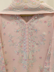 2 Piece - Embroidered Kora Cotton Suit  S114217