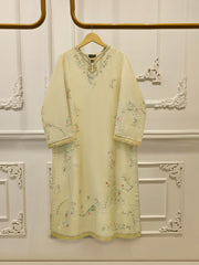 Pure Embroidered Sheesha Silk Shirt S114279