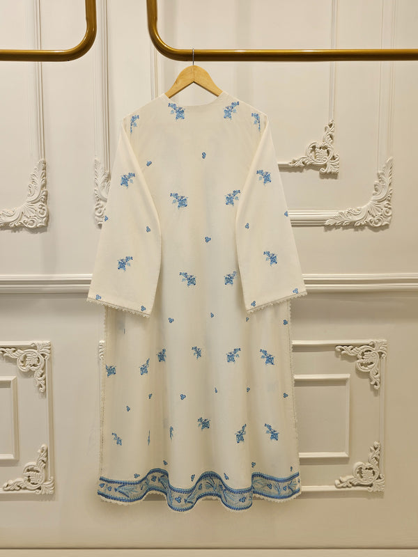 3 Piece - Embroidered Cambric Suit S114281
