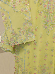 2 Piece - Embroidered Kora  Cotton Suit S114280