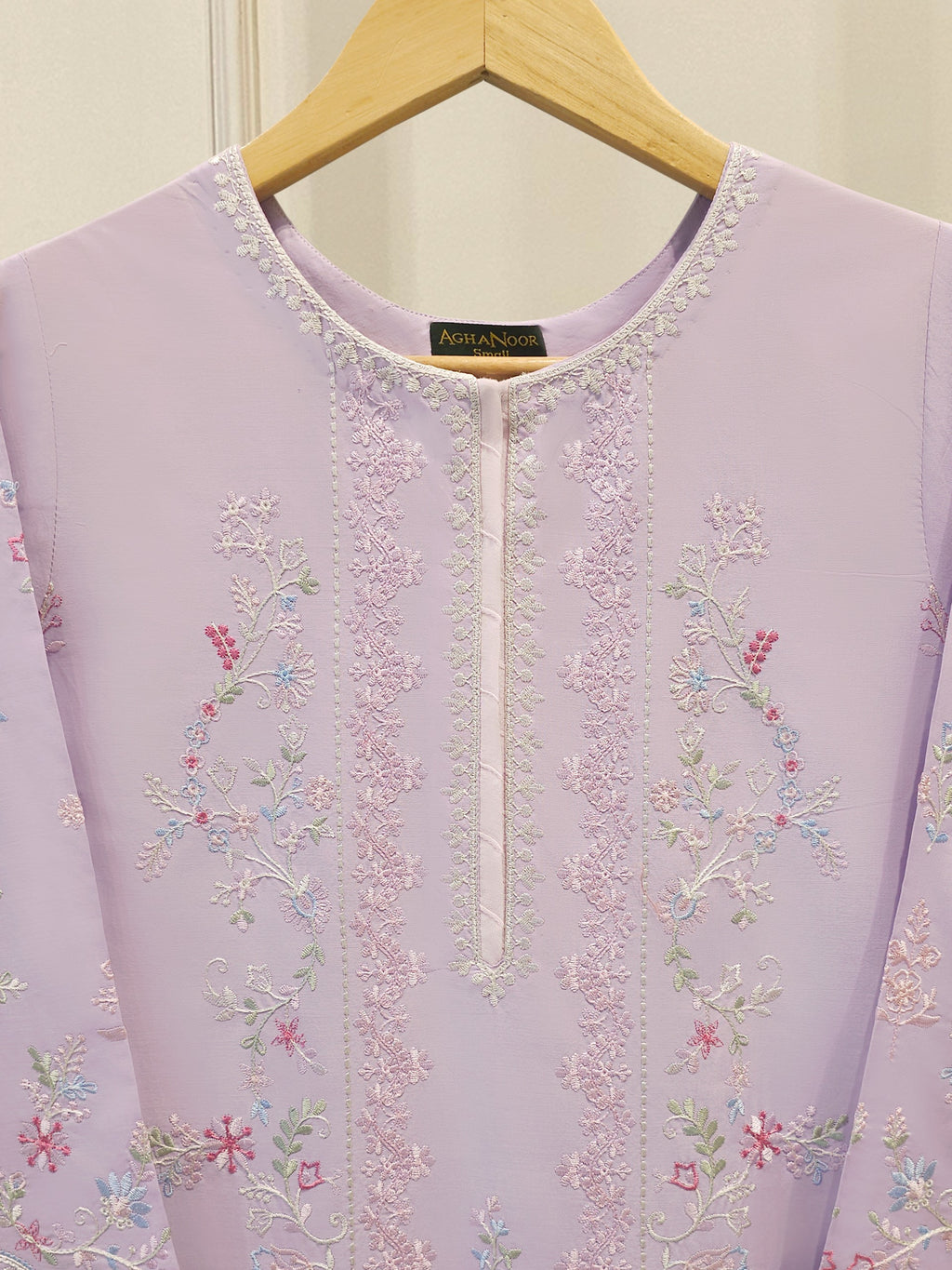 2 Piece - Embroidered Cambric Suit S114316