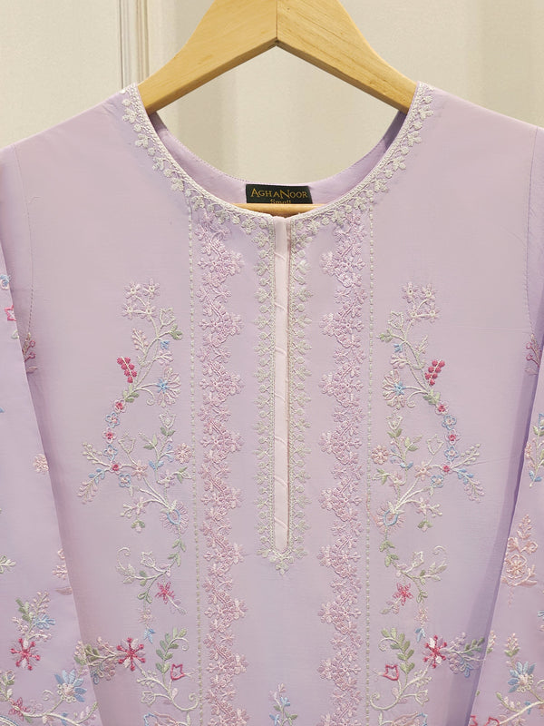 2 Piece - Embroidered Cambric Suit S114316