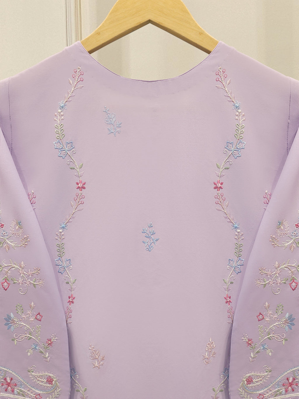 2 Piece - Embroidered Cambric Suit S114316
