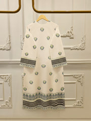 2 Piece - hand block print Cambric Suit S114319