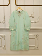 2 Piece- Pure Sheesha Silk Embroidered Suit S114329