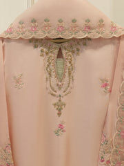 3 Piece - Pure Khaddi Silk Embroidered S114328