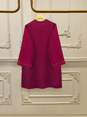 2 Piece- Pure Sheesha Silk Embroidered Suit S114337