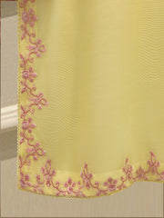 3 Piece - Pure Embroidered Cotton Net Suit S114367