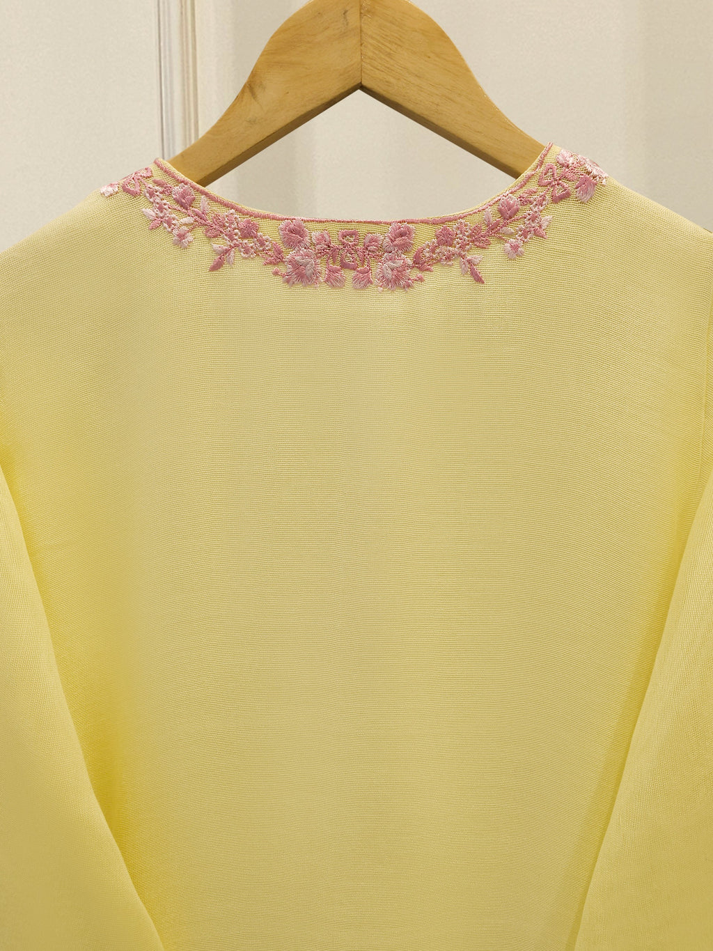 3 Piece - Pure Embroidered Cotton Net Suit S114367