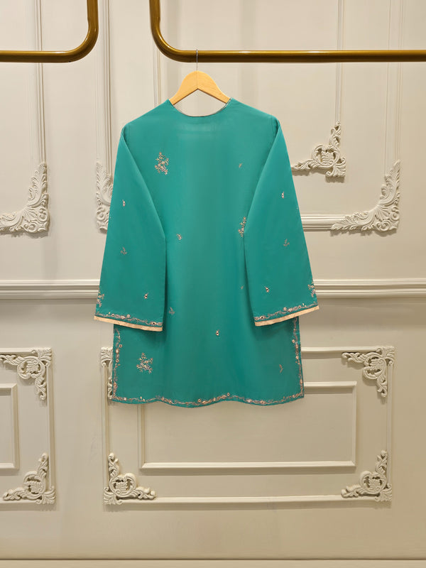 2 Piece - Embroidered Cambric Suit S114366