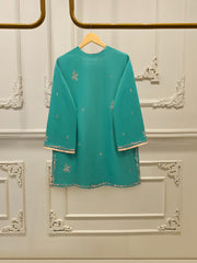 2 Piece - Embroidered Cambric Suit S114366