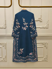 3 Piece - Pure Khaddi Silk Embroidered Suit S114379