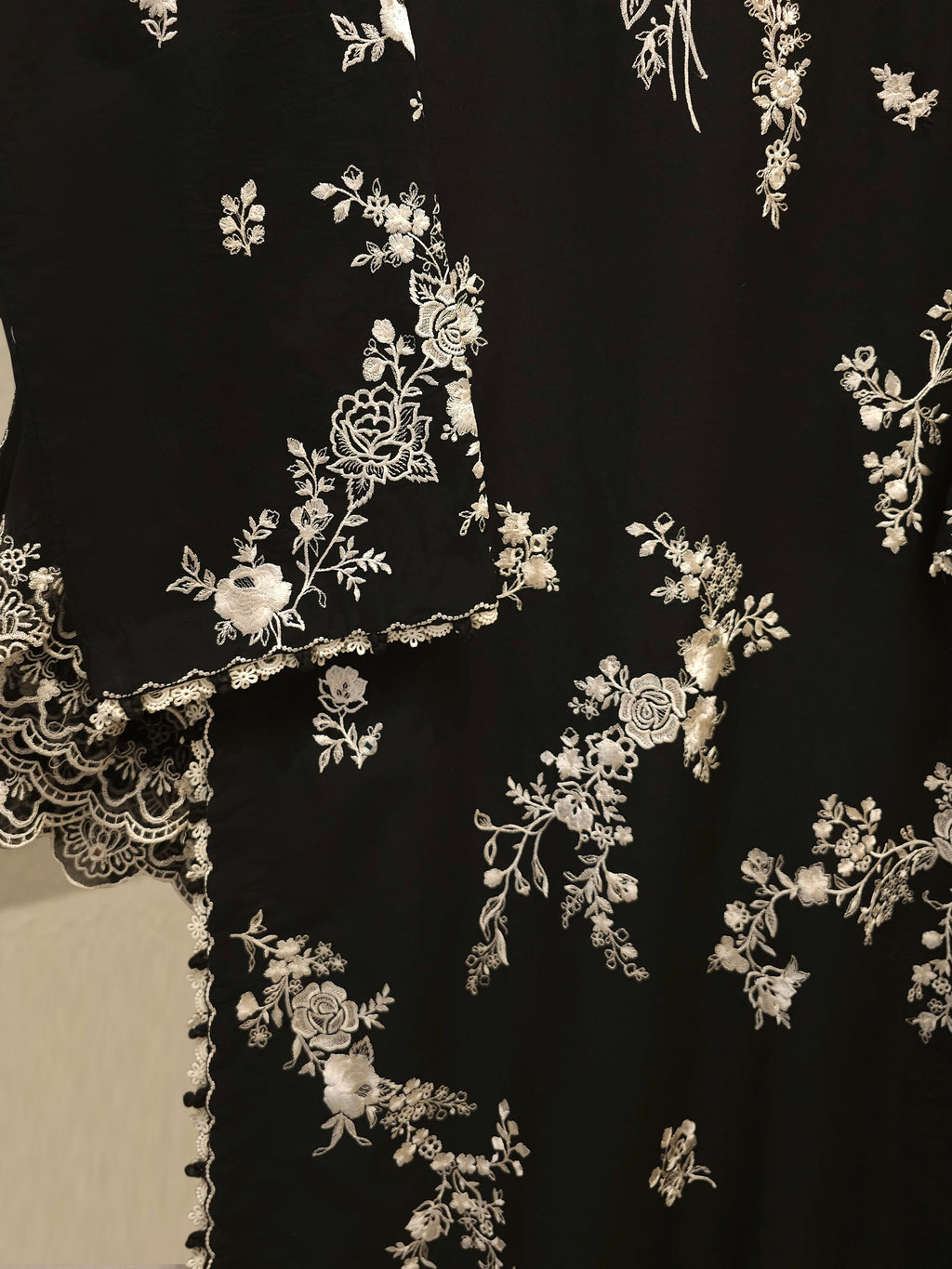 2 Piece - Embroidered Cambric Suit WS00315