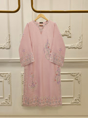 2 Piece - Pure Embroidered Korean Silk Suit S114402