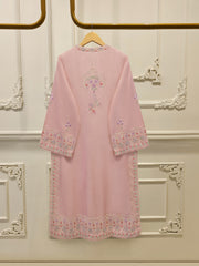 2 Piece - Pure Embroidered Korean Silk Suit S114402