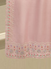 2 Piece - Pure Embroidered Korean Silk Suit S114402