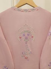 2 Piece - Pure Embroidered Korean Silk Suit S114402