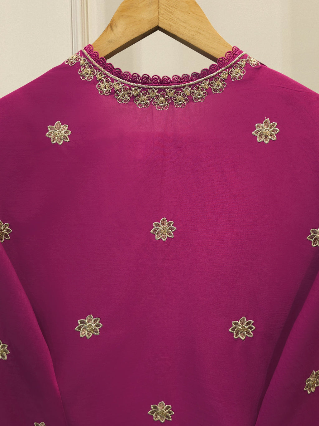 3 Piece - Embroidered Cambric Suit S114403
