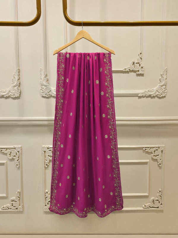 3 Piece - Embroidered Cambric Suit S114403