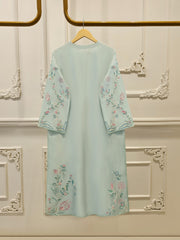 2 Piece- Pure Sheesha Silk Embroidered Suit S114432