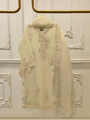 3 Piece - Pure Khaddi Silk Embroidered S114431