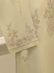 3 Piece - Pure Khaddi Silk Embroidered S114431