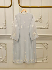 2 Piece - Pure Embroidered Cotton Net Suit S114470