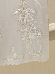 2 Piece - Pure Embroidered Cotton Net Suit S114470