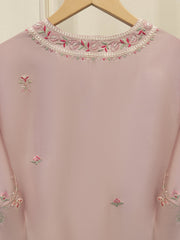 2 Piece- Pure Sheesha Silk Embroidered Suit S114472