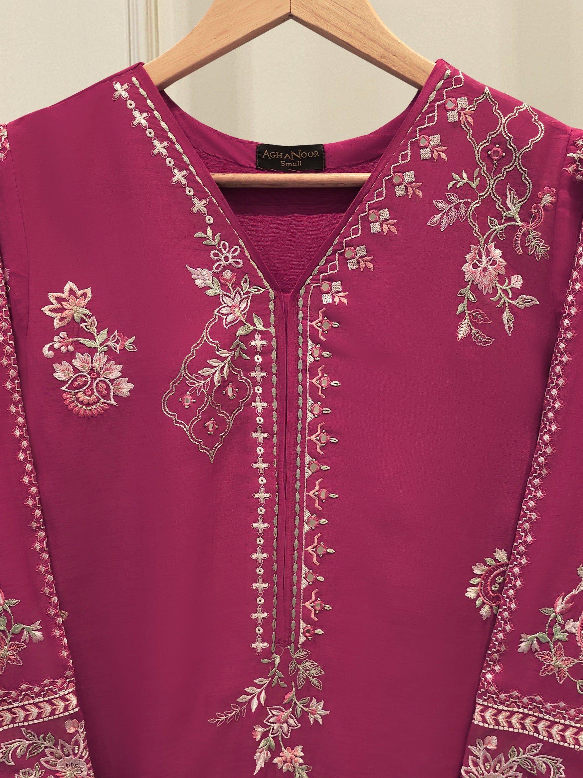 Embroidered Kora  Cotton Shirt S114471 Secondary image