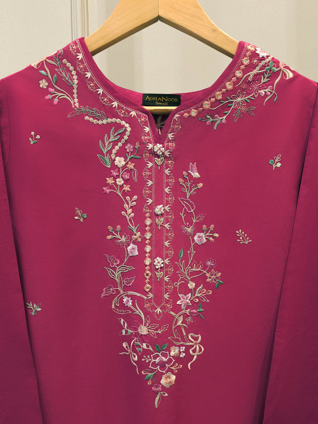 2 Piece - Embroidered Cambric Suit S114476