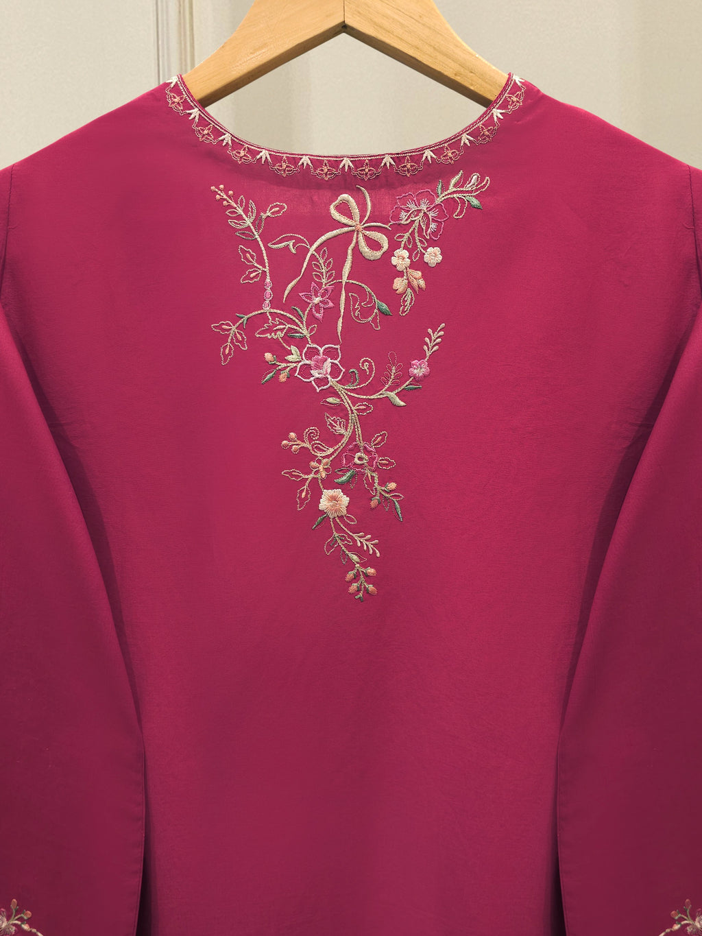2 Piece - Embroidered Cambric Suit S114476