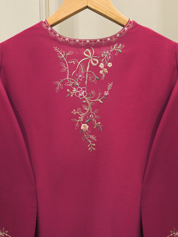 2 Piece - Embroidered Cambric Suit S114476