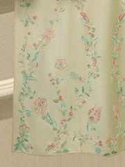 2 Piece- Pure Sheesha Silk Embroidered Suit S114477
