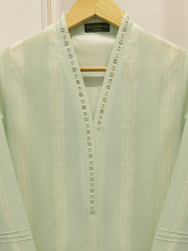 Digital Printed Cambric Shirt S114489