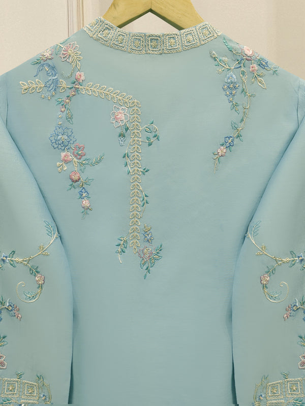 3 Piece - Pure Khaddi Silk Embroidered S114515