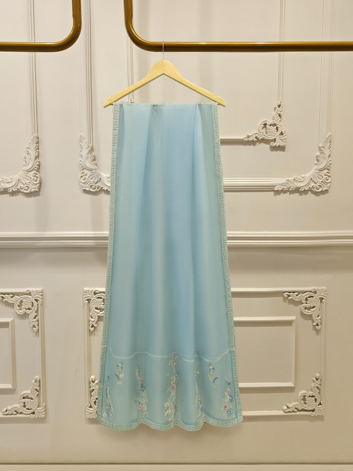 3 Piece - Pure Khaddi Silk Embroidered S114515