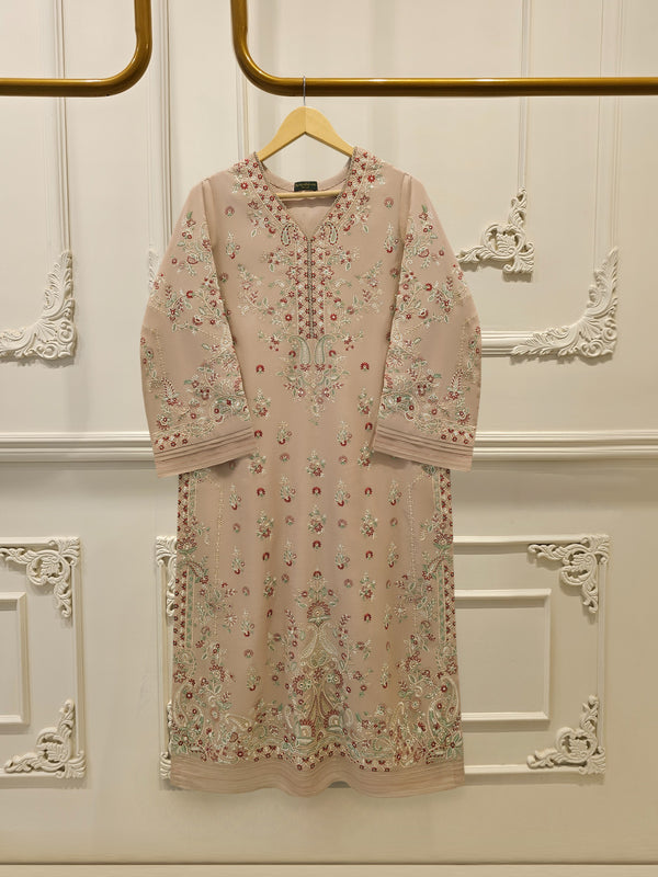 Embroidered Kora  Cotton Shirt S114504
