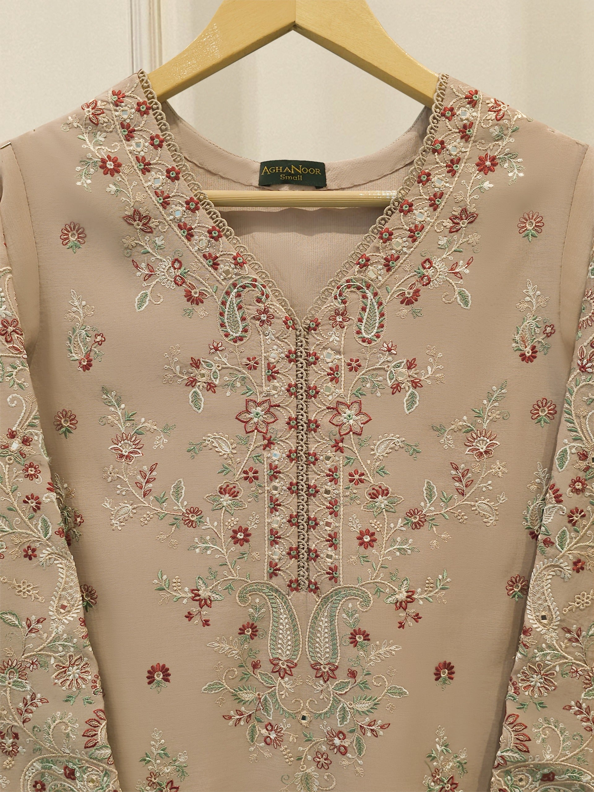 Embroidered Kora  Cotton Shirt S114504 Secondary image