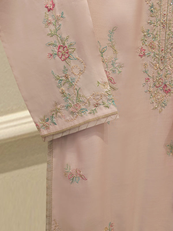 3 Piece - Pure Khaddi Silk Embroidered S114503