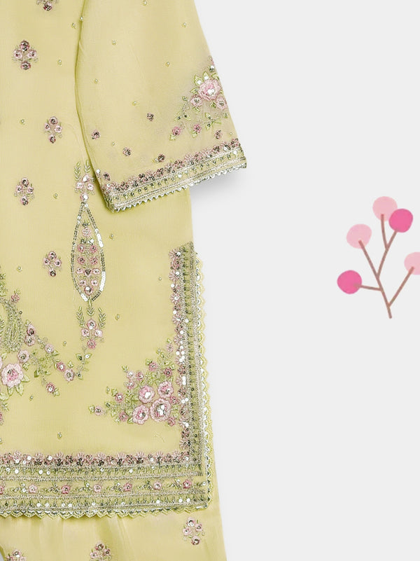 (Kids) 2 Piece - Pure Cotton Net Suit KD-101