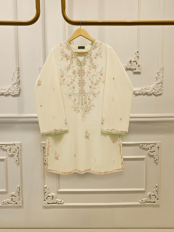 Pure Embroidered Cambric Shirt S114531