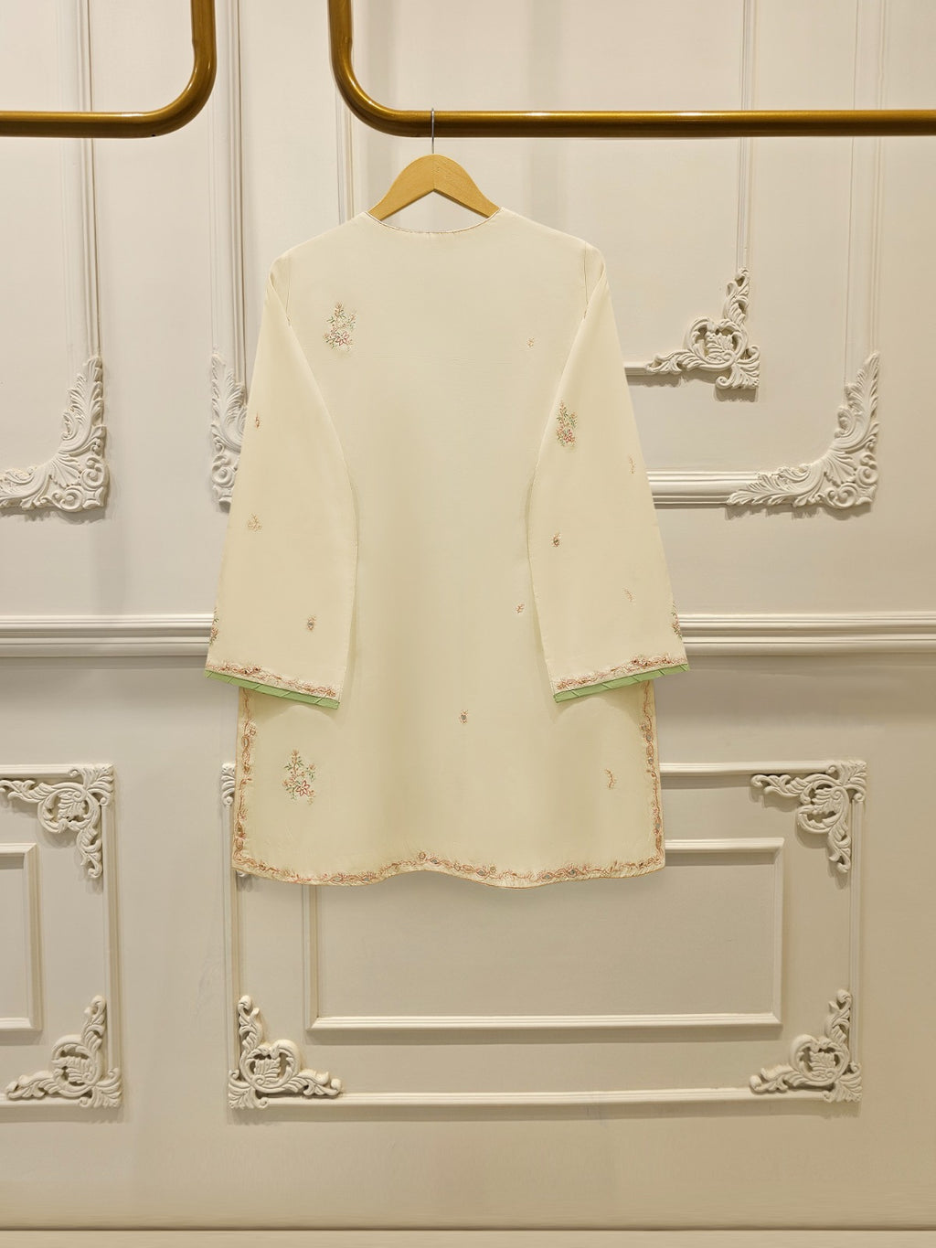 Pure Embroidered Cambric Shirt S114531