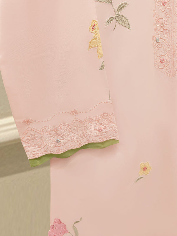 2 Piece - Embroidered Cambric Suit WS00323